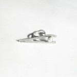 Εντυπωσιακό, ασημένιο δαχτυλίδι με στίχους του Μπωντλαίρ και μαργαριτάρι, Chari-2